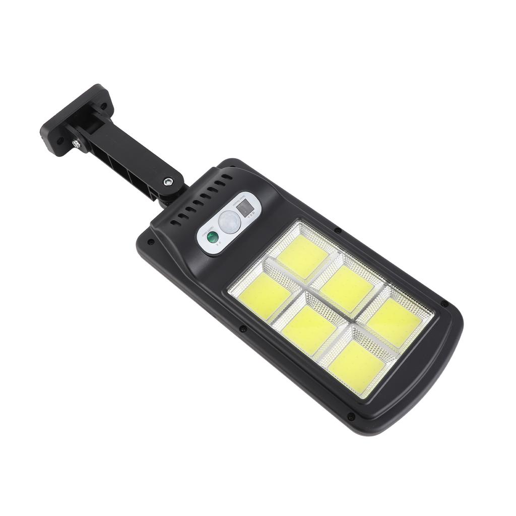 Solar Street Light Outdoor Human Body Induction COB Lighting Street Light with Remote Control for