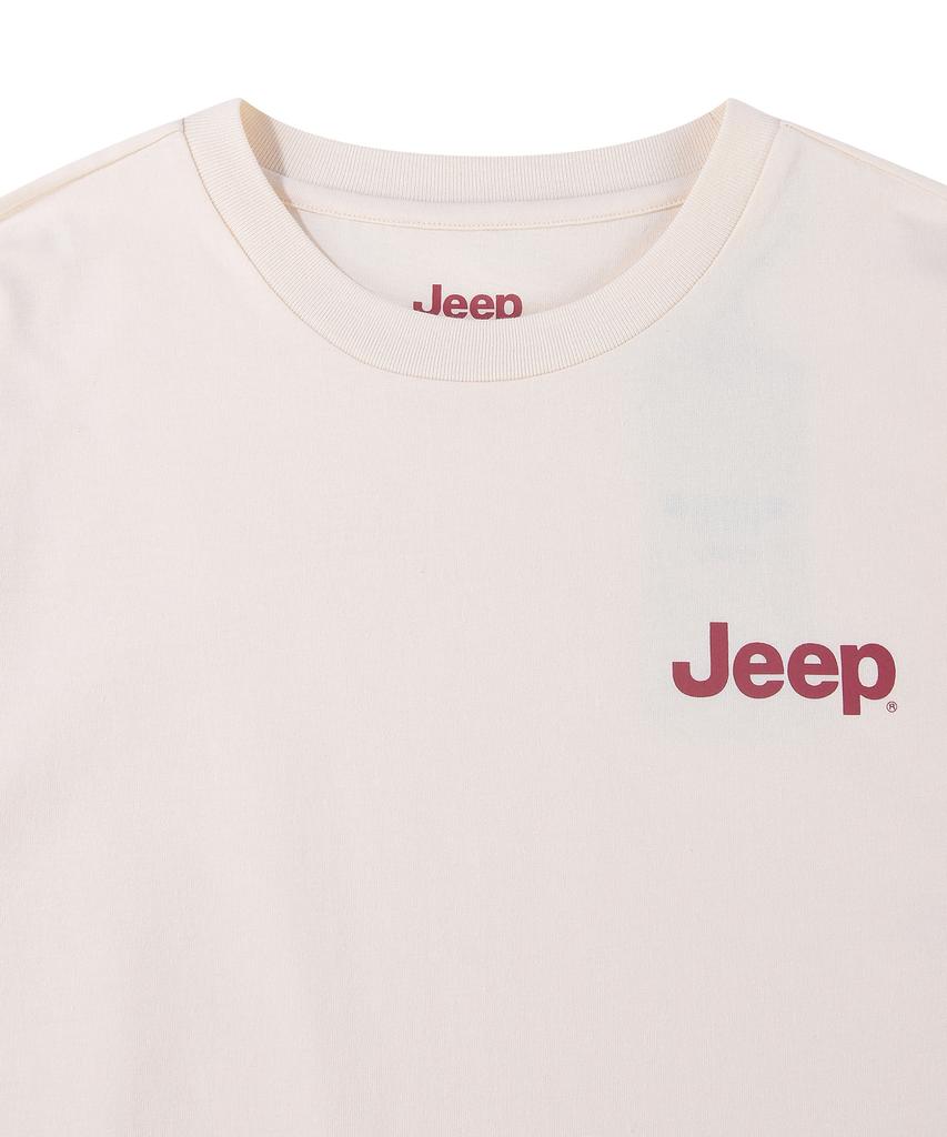 JEEP 30-Count Cotton Small Logo Short Sleeve T-Shirt (Jr5Tsu092Ll)