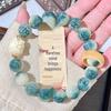 Bodhi Root Six-Character Mantra Beads: Women's Wrap-Around Bracelet for Prayer & Meditation.