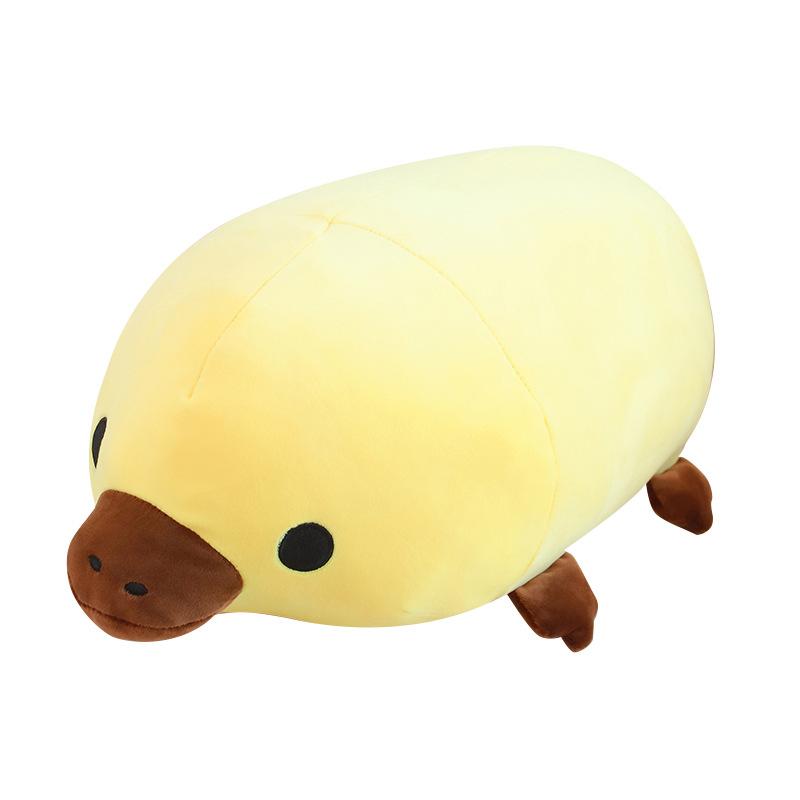 Cute Soft Lying Platypus Throw Pillow Plush Toy Doll Home Pillow Cushion Girl Soothing Doll
