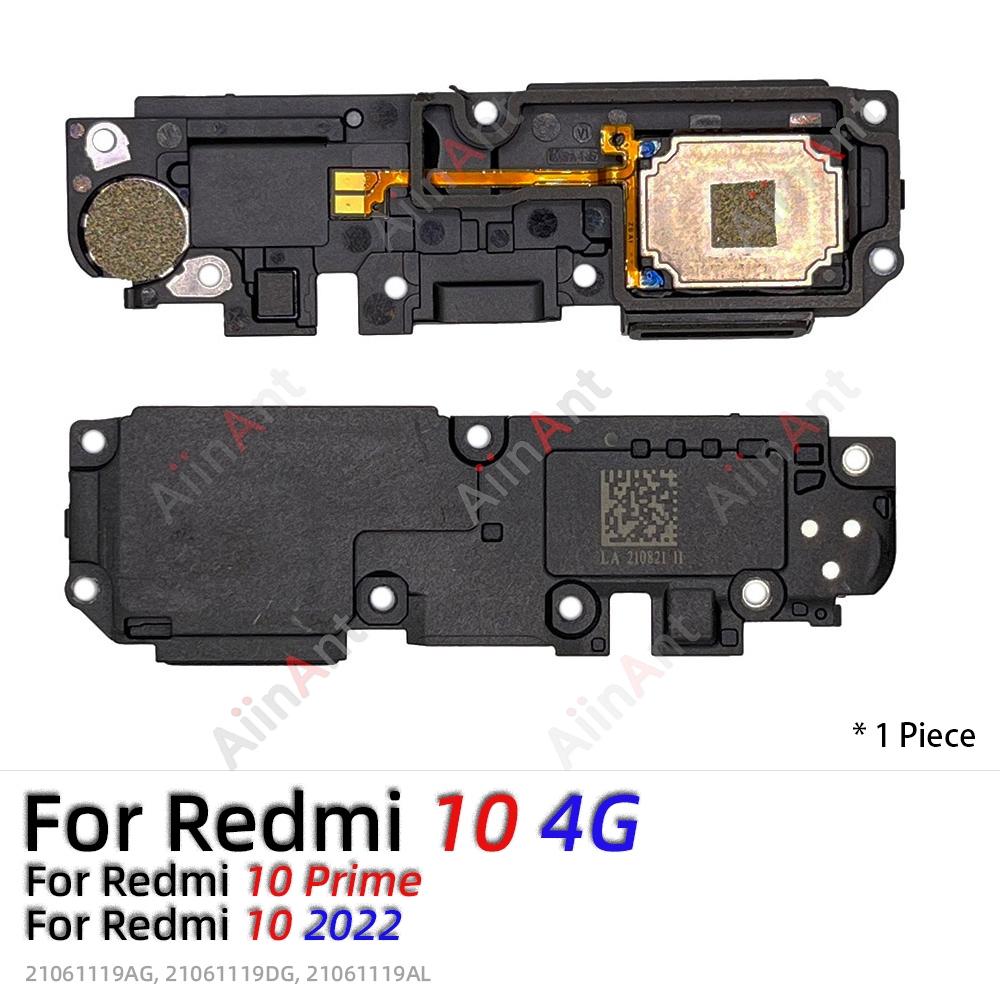 Bottom Loud Speaker Loudspeaker Sound Buzzer Ringer Flex Cable For Xiaomi Redmi Note 10 11 10s 10A 10C 11s 11T Pro Plus Max 5G