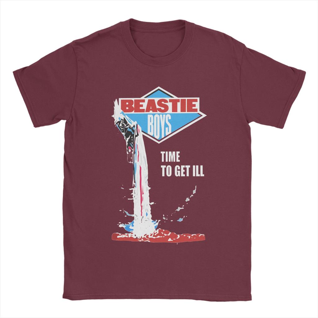 Band Beastie Boys Airplane Jet Cotton T-Shirt For Male Summer T Shirts O Neck Hip Hop Tee Shirt Oversized Printed Clothing