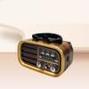 Solar Panels Bluetooth AM FM Radio USB Rechargeable 3 Band Knob Radio  Home