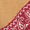 Kapital 96 Garne Ferse Paisley Bandana Socken Rot Kae2m80003a41
