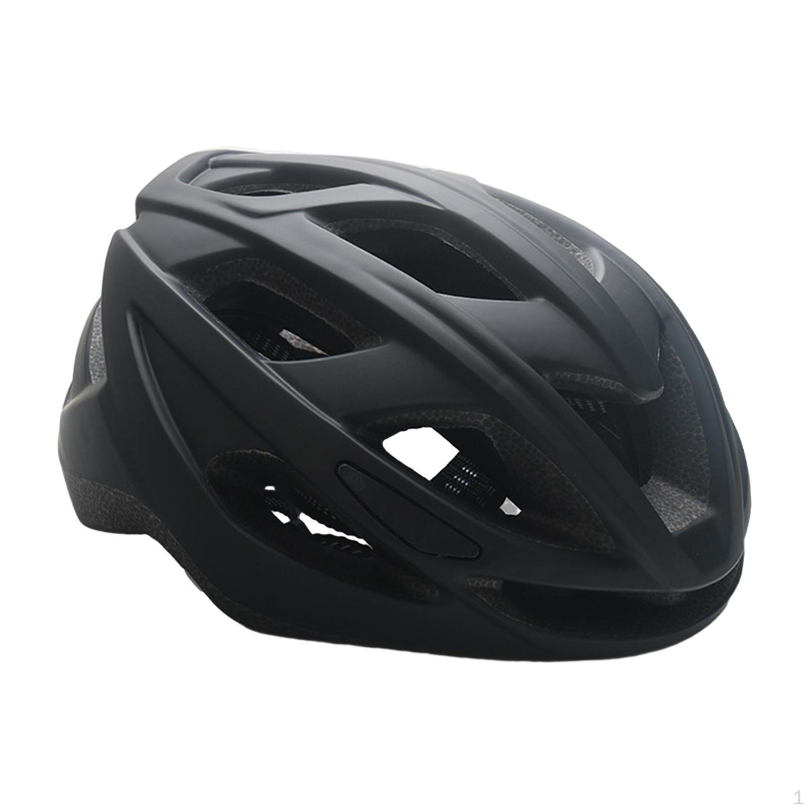 

Adjustable Bicycle Helmets with Chin Strap for Skating And Cycling Black