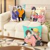 My Love Story with Y-Yamada-kun At Lv999 Cushion Cover Soft Plush Double-Sided Sofa Pillow Cushion Cover | All-Season Decor Gift