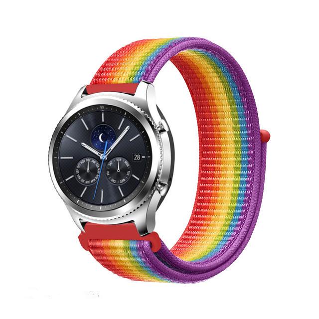 

Compatible Velcro Nylon Sport Strap for Huawei/Samsung Smart Band and Samsung Active S2/S3 22mm