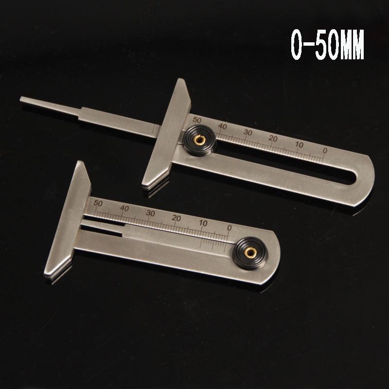 0-50mm Tire Tread Depth Gauge 0-50mm