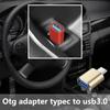 Portable Type C To USB3.0 Converter Fast Data Sync OTG Cable Type C Charging Cable For Mobile Phones And Peripherals