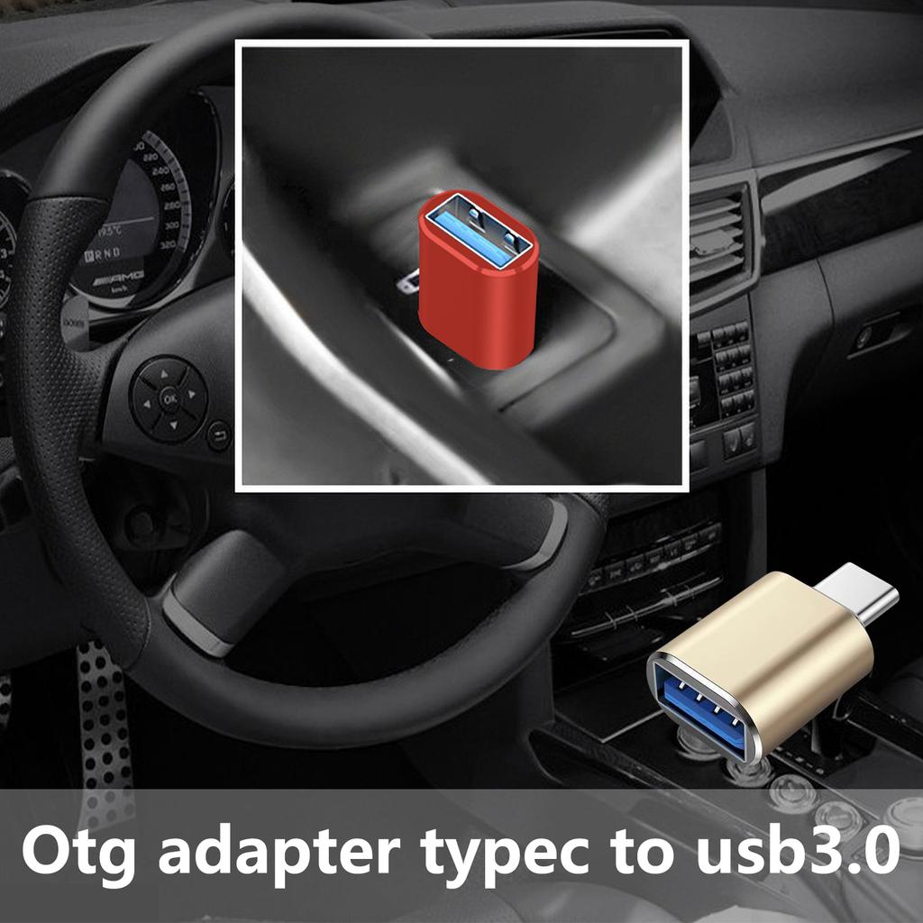 Portable Type C To USB3.0 Converter Fast Data Sync OTG Cable Type C Charging Cable For Mobile Phones And Peripherals