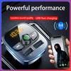Car Mp3 Player Bluetooth 5.4 FM Transmitter Car Charger Adapter Dual USB Support TF Card & U Disk Hands-Free Call
