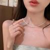 Sparkling Silver Color Clavicle Chain Choker Necklace Collar For Women Jewelry On the Neck Wedding Party Birthday Gifts