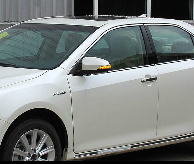 Passend für Toyota Camry 2012-2017: LED-Tagfahrlicht im Rückspiegel mit dynamischen Blinkern