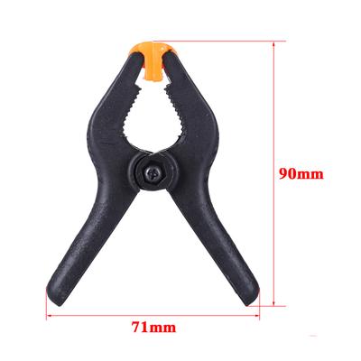 4pcs/lot 2inch A-type Plastic Nylon Clamps For Woodworking Spring Clip Photo Studio Clamp Grampo DIY Tools Abrazadera