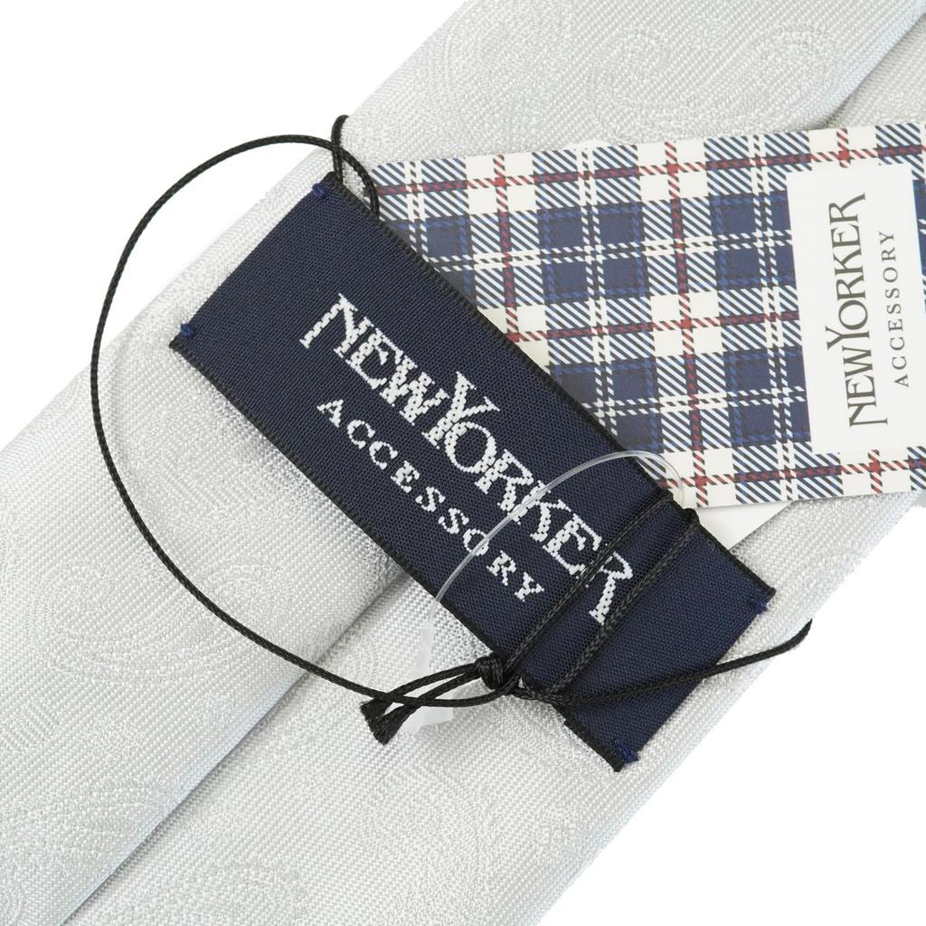 NEWYORKER accessory Paisley Solid Tie