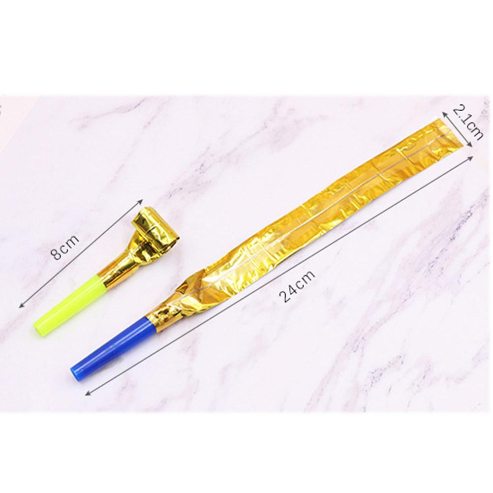 

20Pcs Whistle Party Blowout Loud Portable Noise Maker for Christmas Birthday Wedding Celebration Fun Party Favor 21.5X2.1X2.1CM