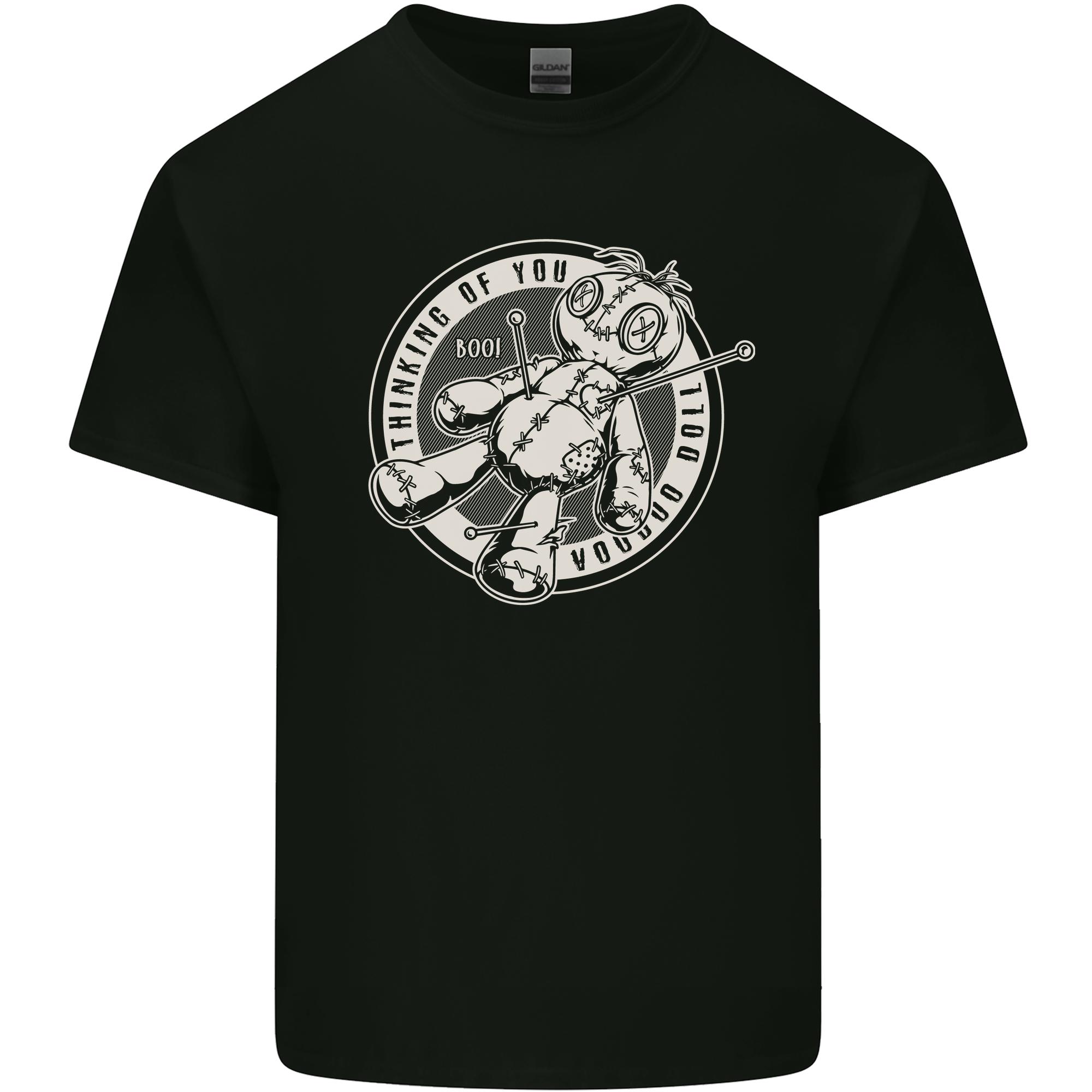 Thinking of You Voodoo Doll Goth Unisexs Light Cotton TShirt S