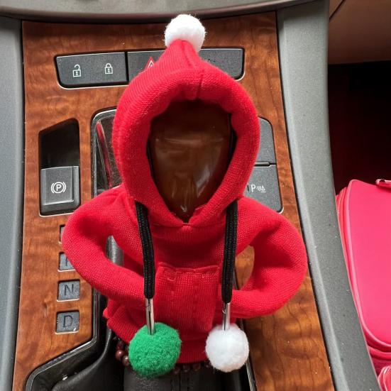 Gear Shift Hoodie Cover Fluffy Gear Shift Knob Sleeve Soft