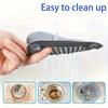 3Pcs Silicone Floor Drain Toilet Shower Sewer Filter Bathroom Shower Floor Drain Kitchen Sink Anti Blockage Strainer Hair Filter