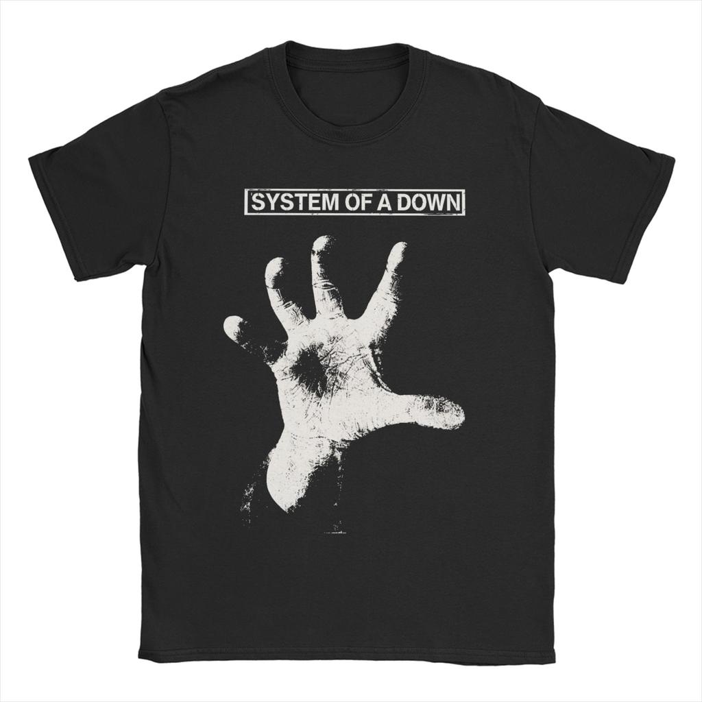 Proud Band System Of A Down for Men Women T Shirt Metal Music Tee Shirt Short Sleeve Crew Neck TShirt 100 Cotton Clothes