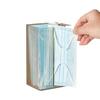 Light Luxury Napkin Holder Wall-Mounted Facial Paper Organiser Tissue Box  for Kitchen Bathroom