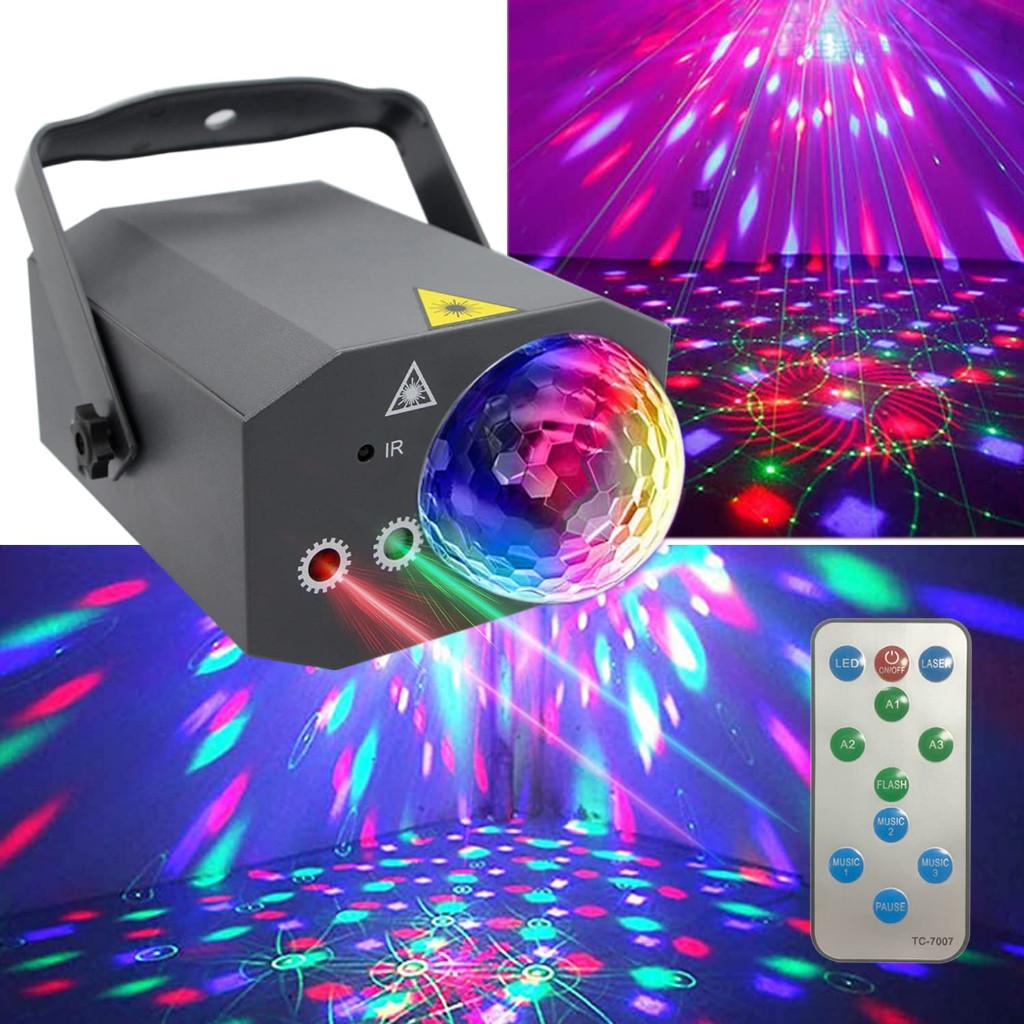 72 Pattern LED Disco Light Adjustable Laser Lights Projector Stage Lights Party DJ Light Colorful Party Light