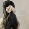 Korean-Style Elastic Wool Knit Hair Scrunchie: Autumn/Winter Fashionable Hair Accessory