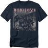 Bon Jovi Unisex Adult Slippery When Wet T-Shirt
