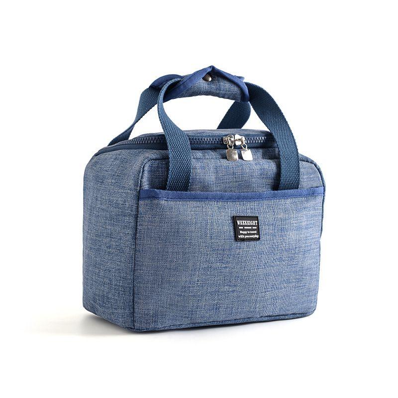 Box Insulated Lunch Soft Cooler Bag Waterproof Thermal Work School Bento Picnic