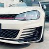 For Golf 7 MK7 VII GTI GTD Front Bumper Canard Flare Mods Fin Splitter Wind Knife 2012-2017 Clubsport Custom Body Kit Black New