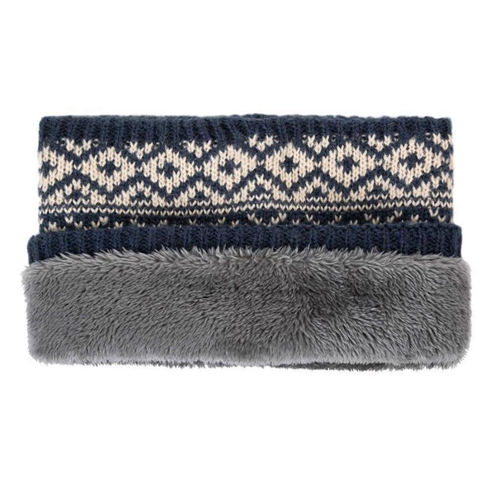 Soft Winter Neck Warmer Knitted Face Mask Fashion Neck Scarves Women Men