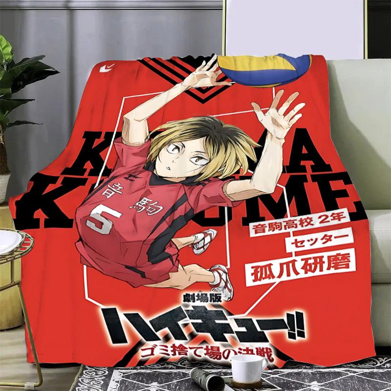 Hot Anime Haikyuu! Printed Blanket Picnic Blankets Warm Blanket Soft and Comfortable Blanket Home Travel Birthday Gift