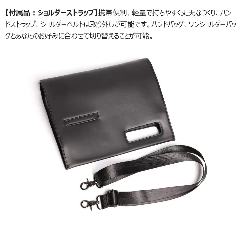 Second Bag for Men and Large Shoulder A4 Can Store Shoulder Strap File Envelope Business Clutch Wedding [Whatna] 2-way Women, Bag, Size, Items,