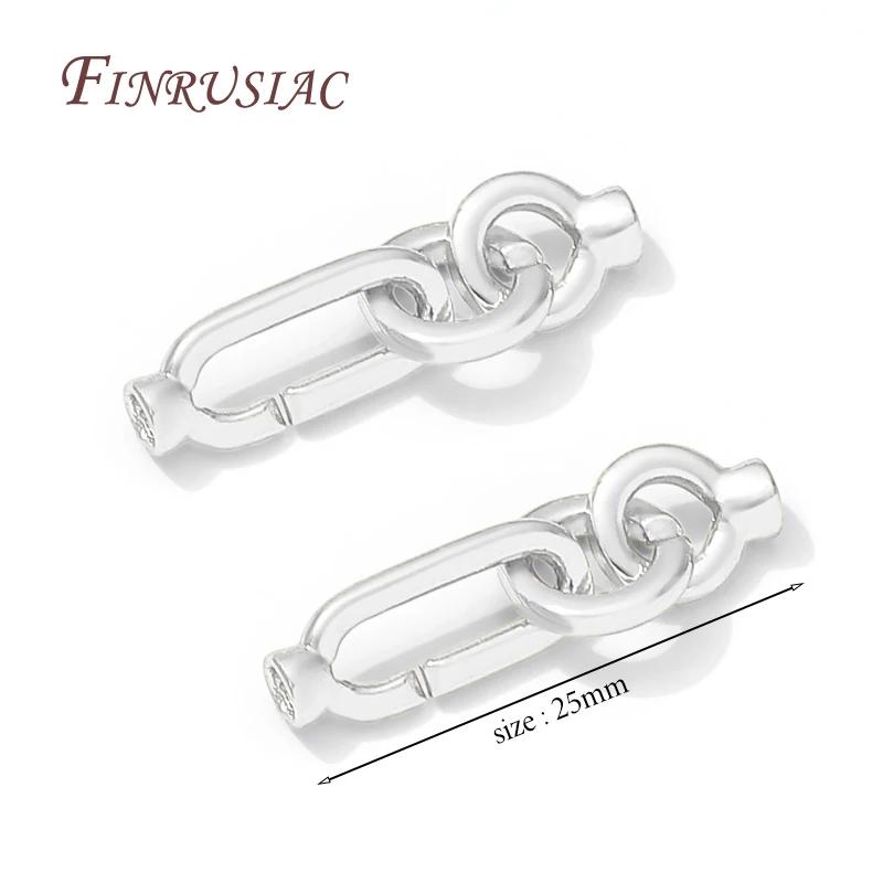 18K Gold Plated Connector Verschlüsse Für Perlenarmband Halskette Herstellung,Perlen Endkappen Befestigungsverschlüsse DIY Handgemachter Schmuck Zubehör