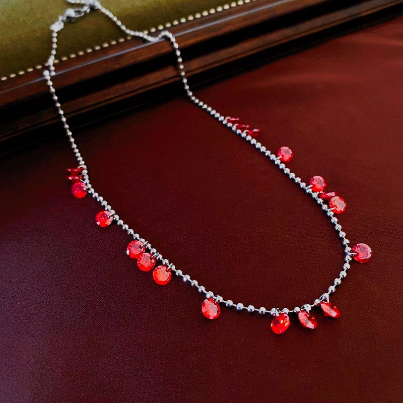 

Высококлассное ретро металлическое геометрическое ожерелье-свитер с цирконом