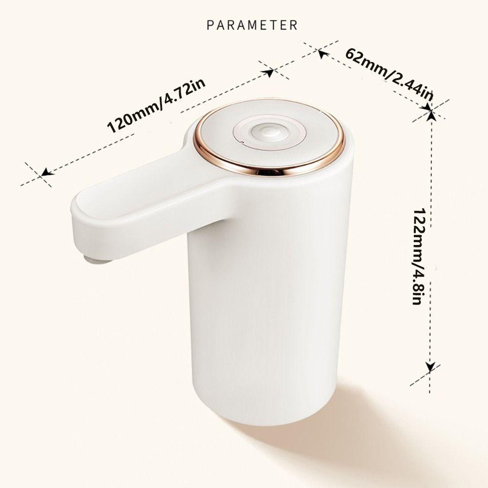 USB Charging Electric Bottled Water Dispenser Type-C Charging Smart Water Bottle Pump  Home Use