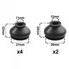 6X Dust Boot Covers Saves Effort Track Rod End Kit