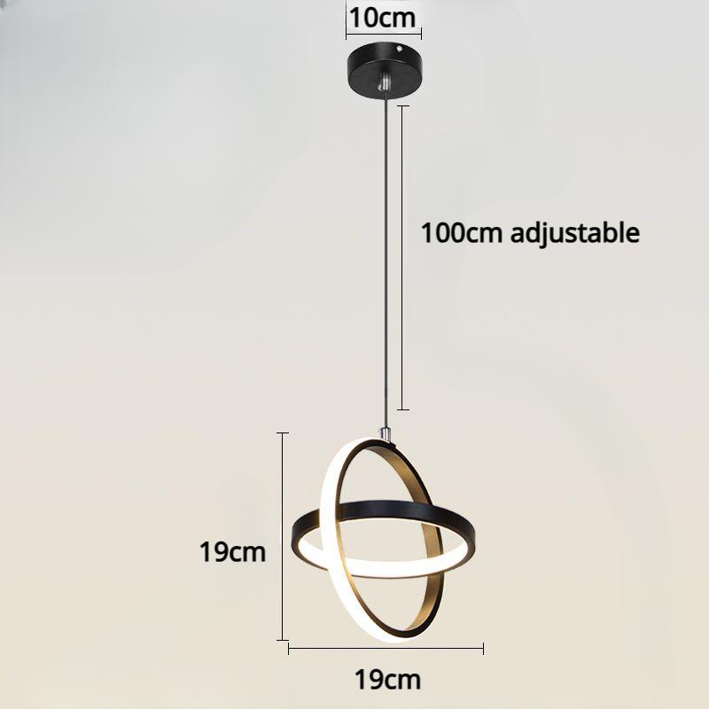 Nordic Moderne Anhänger Lampe Leuchten LED Kronleuchter für Wohnzimmer Schlafzimmer Esszimmer Küche Restaurant