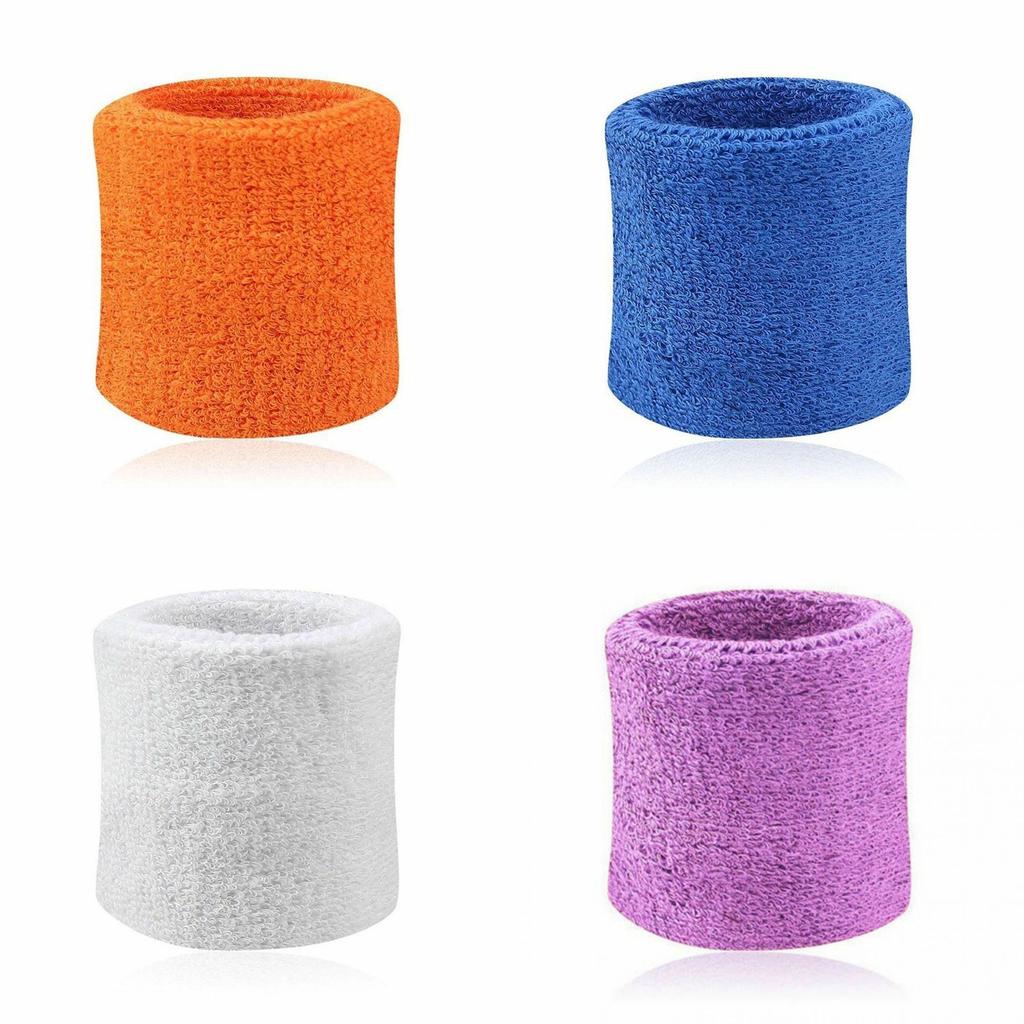 Unisex Sports Wristbands For Athletics Fitness And Martial Arts With Logo Custom Printing And Absorbent Material