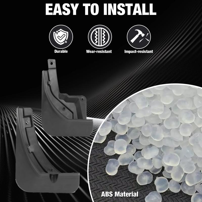 4Pcs For Great Wall Haval F7 Splash Guards mudguards Fenders Mudflaps Mud Flaps Mud Guards Front Rear Car Accessories 2024 2025