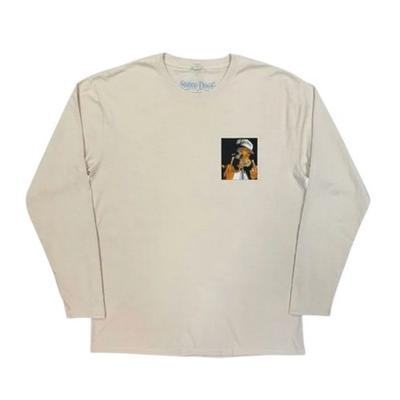 Snoop Dogg Unisex Adult Middle Finger Back Print Long-Sleeved T-Shirt