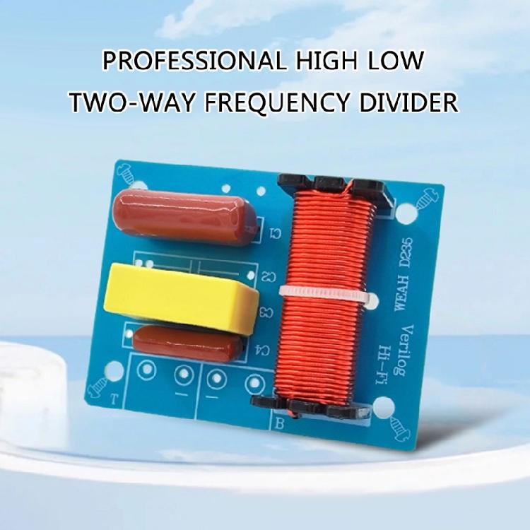 Überlegene Klangfrequenzweichen D235, 80W Hoch-Tiefpassfilter für detaillierte und vielschichtige Audiophile in 8-Zoll-Lautsprechern