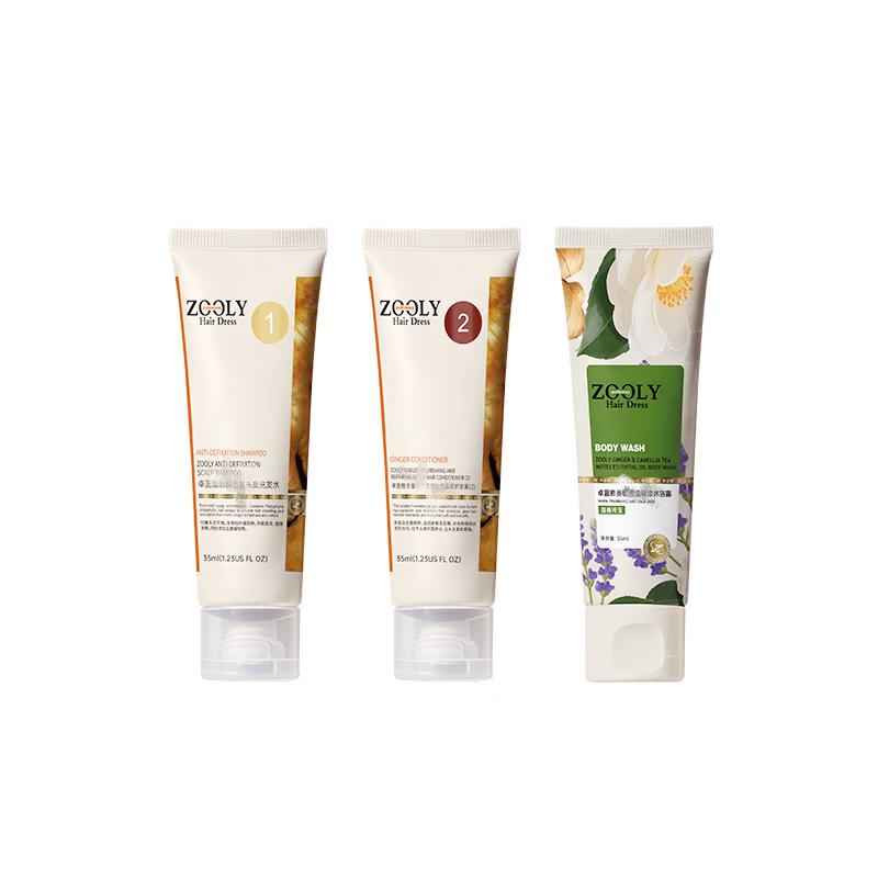 Zhuo Lan Ya Travel Hair & Body Wash Set (3x35ml)