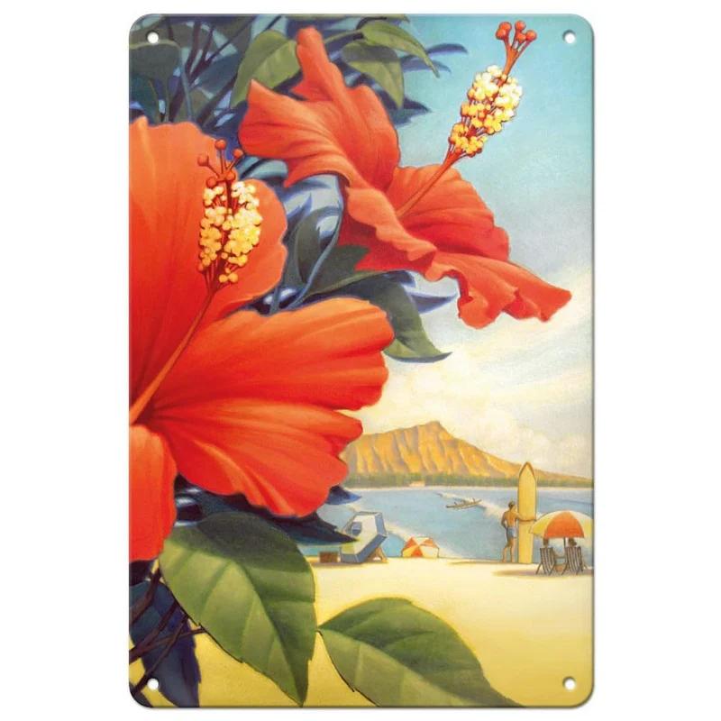 Metal Tin Signs Budapest Dublin Wall Decoration Plaque Vintage Art Poster Iron Painting for Man Cave Home Cafe Garden Club Ba