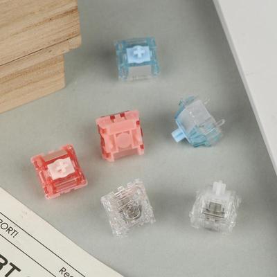 New UR Ice Magnetic Ultra Switch Linear For Magnetic Mechanical Keyboard 22mm Spring 35gf 700Gs RGB Transparent Switch Factory L