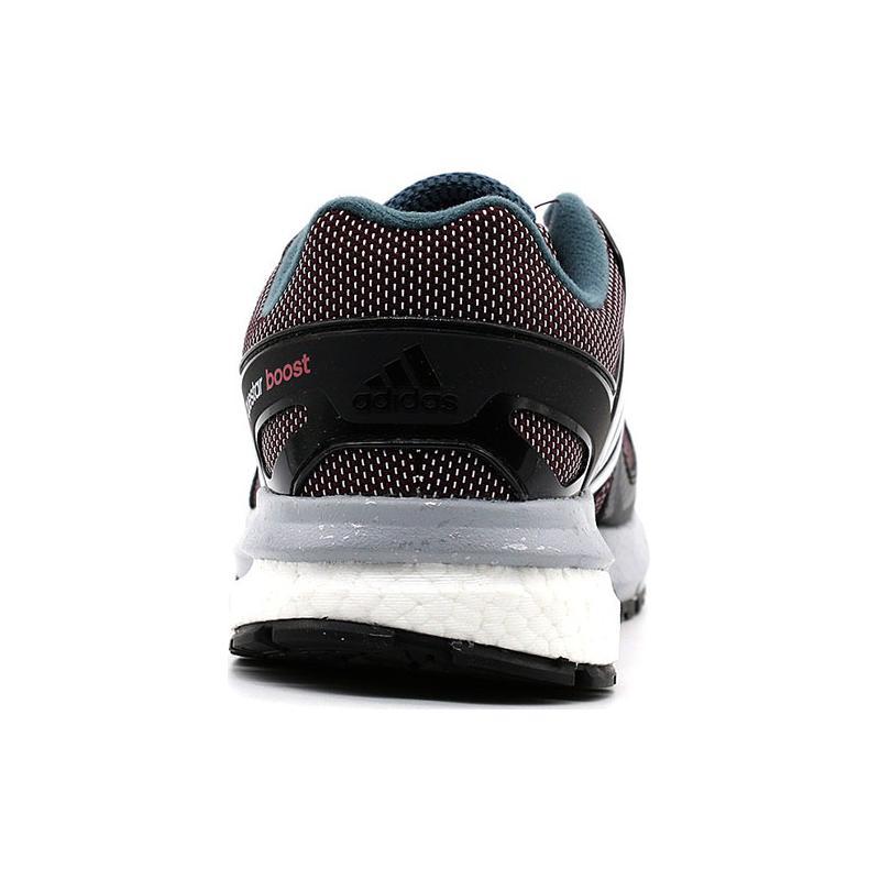 Adidas Dämpfende Low-Top Laufschuhe Damen Schwarz Pink Sneakers S31667