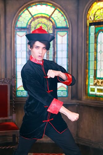 Clearstone Halloween Chinese Kung Fu Cosplay Costume, Unisex, Black