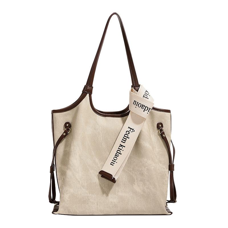 

New PAYOT Microfiber Synthetic Leather Tote Bag, Shoulder Bag Women s Apricot PYNLF7161 33.5*11.5*31CM