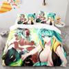 2026 Hot Sale Japanese Anime Dragon Ball Son Goku Bedding Set Quilt Cover Twin Full Bedroom Bed Decor for Teens Best Gifts
