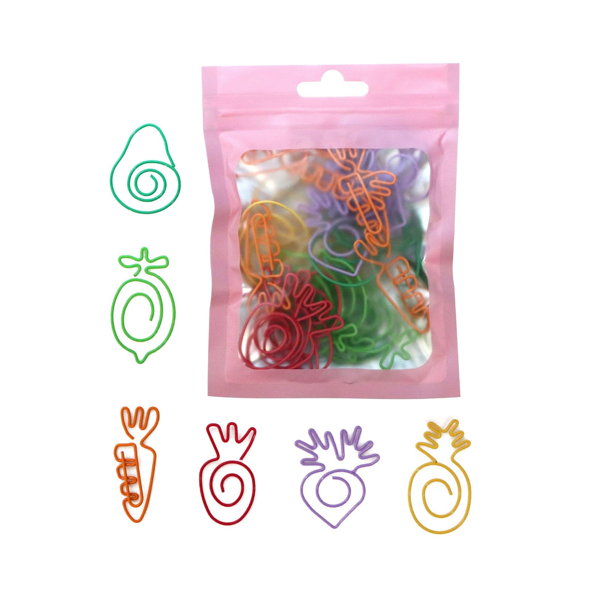 Облачные скрепки Изысканные металлические скрепки Креативные Милые Свежие Мультяшные Скрепки Закладка Украшение 30pcs